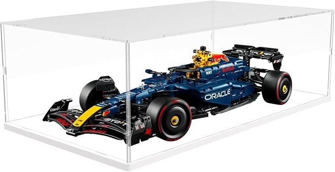 DuvinDD Acrylic Display Case for Lego Car Mercedes F1 42171, McLaren F1 42141 by DuvinDD