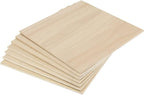 JEUIHAU 20 PCS 10 x 10 Inch Basswood Sheets, 1/4 Inch Thick Square Plywood - Image 4