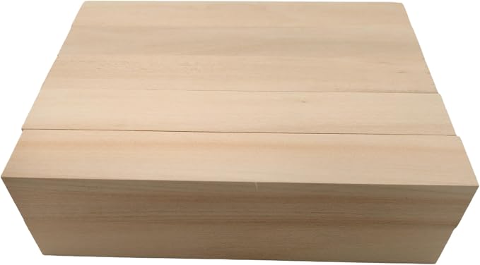 10PCS Basswood Carving Blocks, Whittling Wood Carving Kit, Unfinished Wooden - Image 4