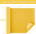 Flasoo Heat Transfer Vinyl Rolls, Compatible - Image 3