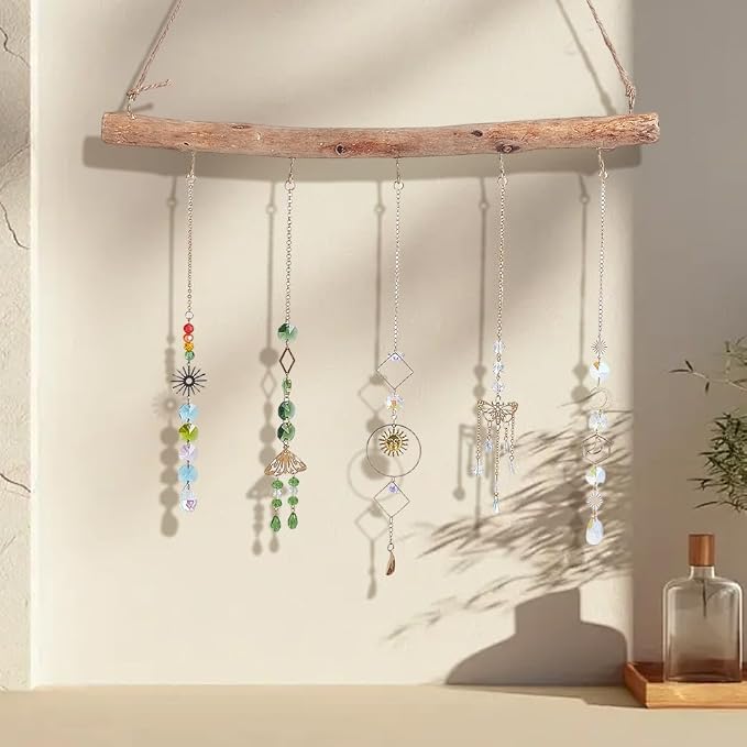 Driftwood Wall Hanger with Hooks Driftwood Wall Hanging Decor Home Wall Hanging - Image 5