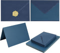 50 Pack Navy Blue A7 Envelopes by Toperd