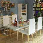 iLAND Dollhouse Furniture on 1/12 Scale of Dining-Room, Wooden Doll House by ILANDTradingCoLtd