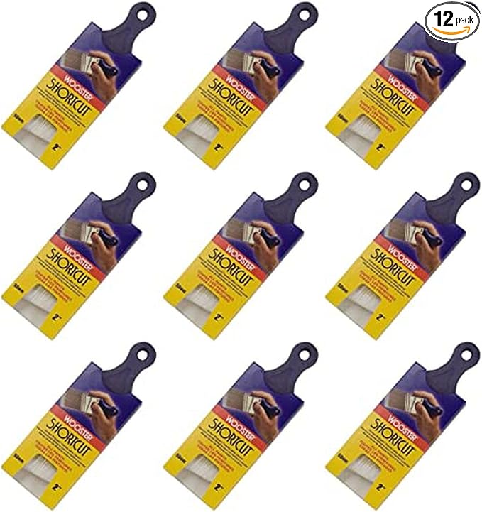 Wooster Brush Q3211 2 inch Shortcut Angle Sash Paintbrush by WoosterBrush