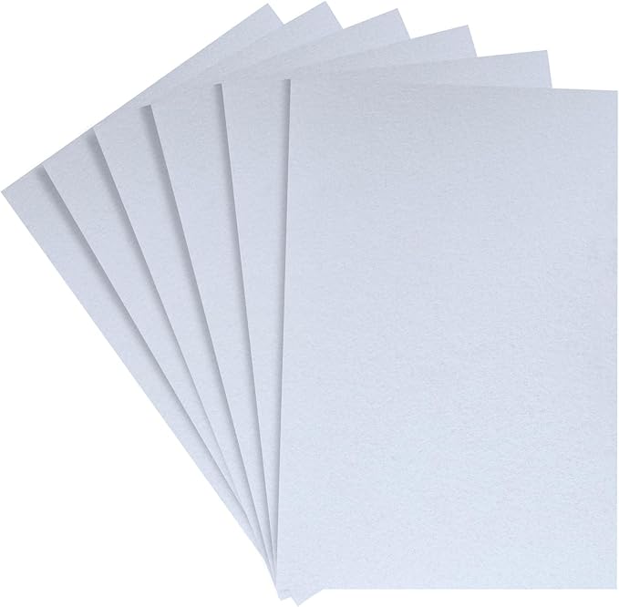HaoFeiJH White Felt Fabric Sheets by HaoFeiJH