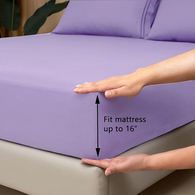 Mejoroom California King Size Sheet Set - Image 3