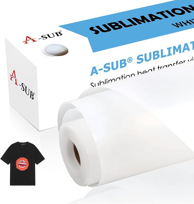 A-SUB Sublimation HTV for Dark and Light Fabric by A-SUB