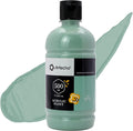 Artecho Sage Green Acrylic Paint 500ml / 17oz Large Bottle | Semi Glossy Finish by Artecho