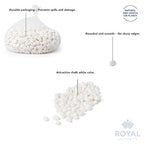 River Rocks Decorative Ornamental Vase Filler 1"-1.5" White Aquarium Gravel 5 - Image 3