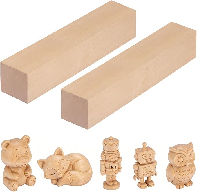 Basswood Carving Blocks by PONGJAWOODITEMSFORCRAFTS