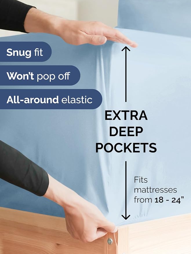 Extra Deep Queen Sheet Set - Image 3