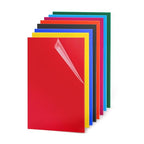 OMTech 10 Pack Colored Acrylic Sheets, 12x8 Inch Plexiglass Sheets by OMTech