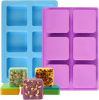 Sakolla 2 Pack Silicone Soap Molds by Sakolla