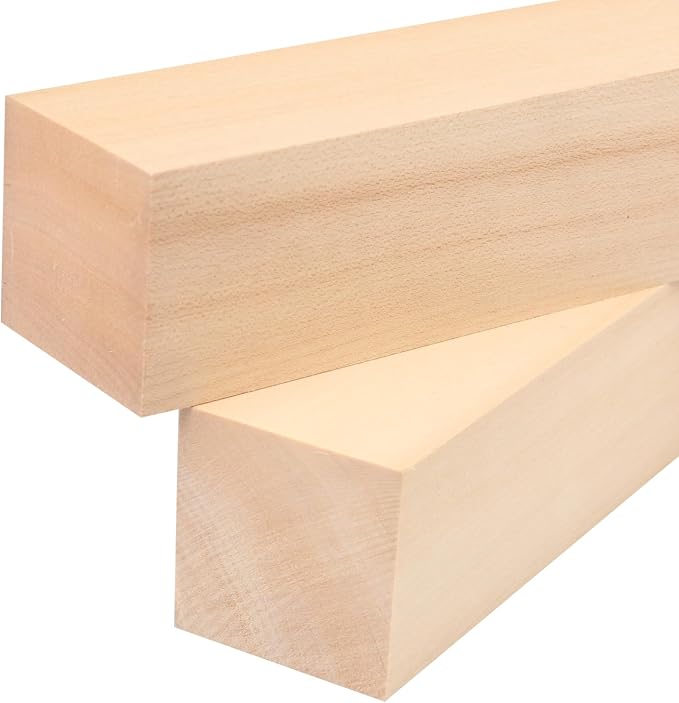 10 Pack Basswood Carving Blocks, Soft and Smooth, Easy Whittling and Carving - Image 3