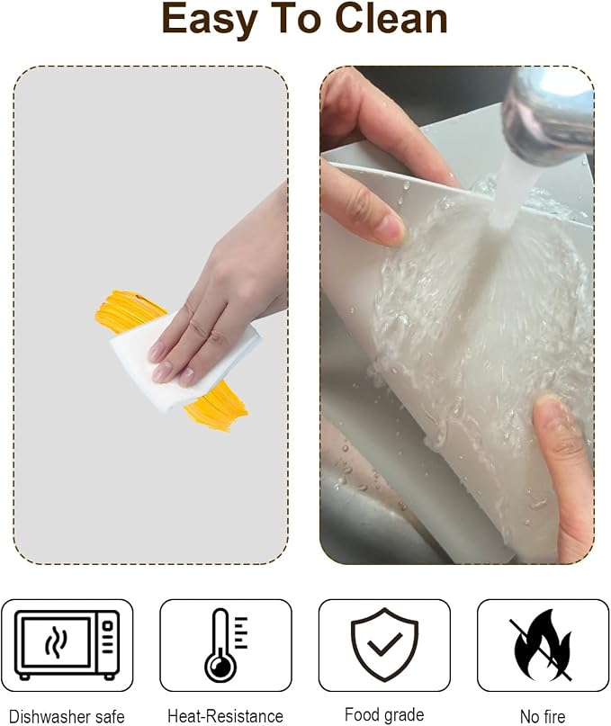 Large Crafting Silicone Mat, Epoxy Resin, Scrapbooking, Heat Resistant Nonstick - Image 4
