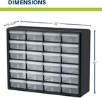 Akro-Mils 24-Drawer Plastic Drawer Storage Cabinet - Image 3
