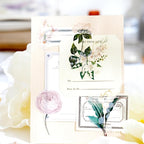 100 Pcs Lavender Purple Flower Stickers - Image 6