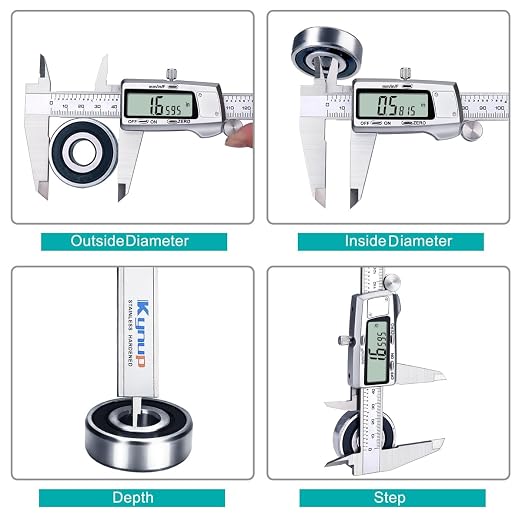 Kynup Digital Caliper 8 inch, Caliper Measuring Tool, Joint Calipers, Vernier - Image 3