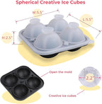 Large Ice Cube Tray, Silicone Ice Cube Trays - Image 8