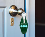 8PCS Motel Keychain Blank Hotel Key Tags Holder - Image 4