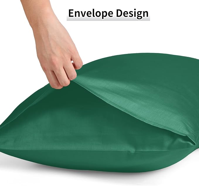Warmstar Cotton Pillow Cases Queen Size Set of 2, 600 Thread Count Pillowcases - Image 5