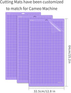 REALIKE SrongGrip Cutting Mat for Silhouette Cameo 5/4/3/2/1 Purple Strong - Image 2