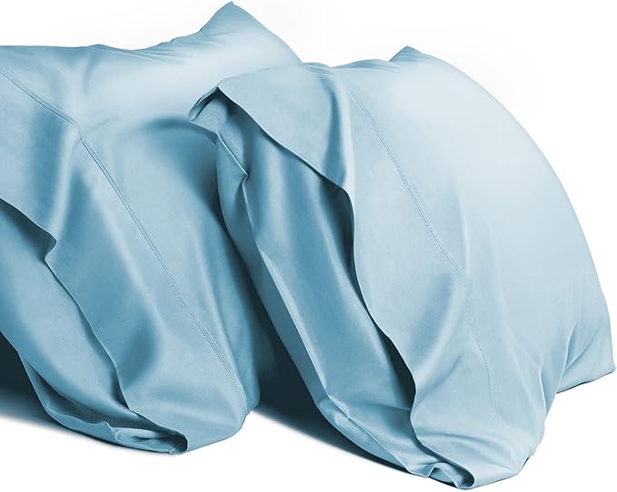 WishSmile Standard Pillow Cases Cooling Pillowcases Set of 2 Breathable Cool by WishSmile