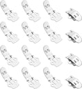 Stainless Steel Flat Blank Shoe Clips, Flat Blank Shoe Clips Bulk Supplies by YELARXI