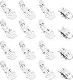 Stainless Steel Flat Blank Shoe Clips, Flat Blank Shoe Clips Bulk Supplies by YELARXI
