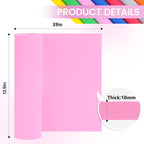 Do²ping Pink Eva Foam Sheets Roll, 10mm EVA Craft Foam 39''x13.9'' High Density - Image 3