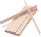 Balsa Wood Sticks, Balsa Wood Strips 1/8" × 1" × 12", Wooden Sticks by Coowayze