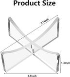 Acrylic Ball Stand Holder, Volleyball Rugby Clear Case Rack - Image 3