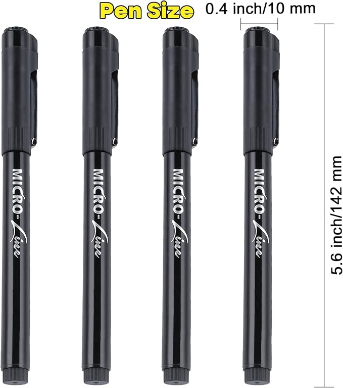 Dyvicl Hand Lettering Pens, Calligraphy Brush Pens Art Markers - Image 6