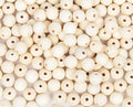 400pcs 16mm Wood Beads Natural Unfinished Round Wooden Loose Beads Wood Spacer by pojah