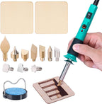 YIHUA 930-IV Pyrography Wood Burning Pen Kit Adjustable Temperature, Power by YIHUA