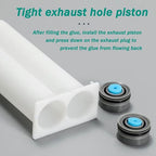 2 epoxy Resin Gun Barrels, 8 nozzles of 3 Different Specifications, - Image 3