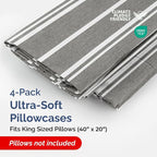 King Pillow Cases Set of 4 - Image 2