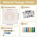 Doodlream Vibrant Peacock Needle Kit - Image 2