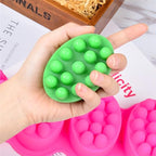 2 Pcs Massage Mold, SJ 4 Cavity Silicone Massage Bar Soap Mold, Food Grade - Image 7