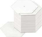 120 PCS Hexagon Piecing Paper Templates, Quilting Templates Accessories by Neworkg