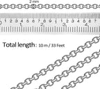 33 Feet Stainless Steel Jewelry Chains - Image 6