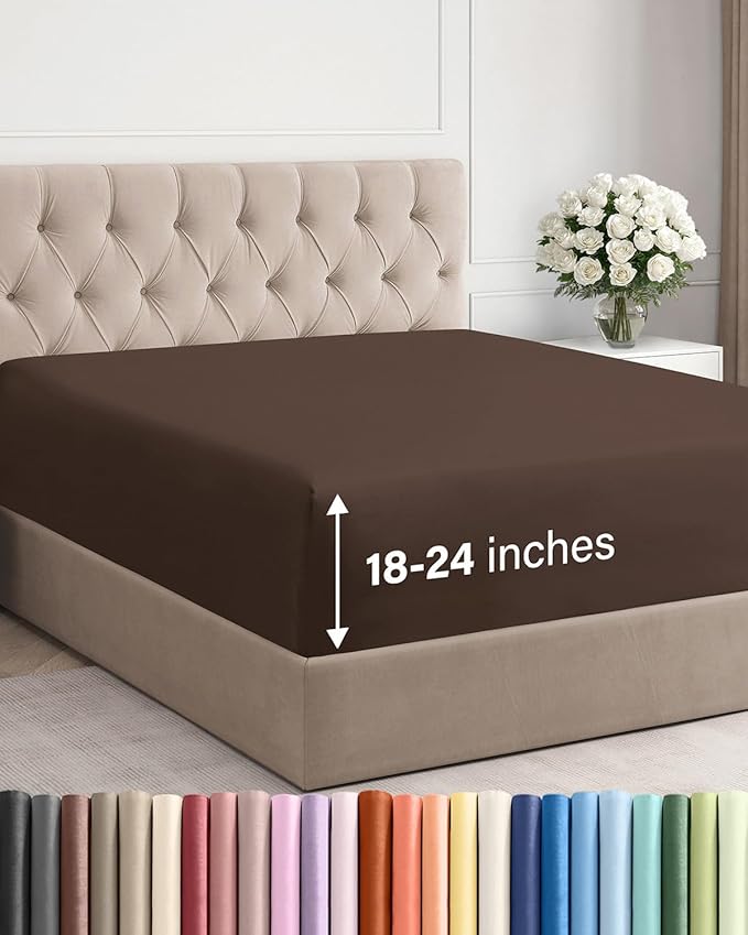 Extra Deep King Fitted Sheet by CGKUnlimited