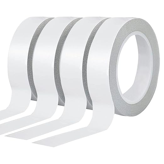 Thin Double Sided Tape for Craft, Card Making, Scrapbooking and Office School by ZYILAN