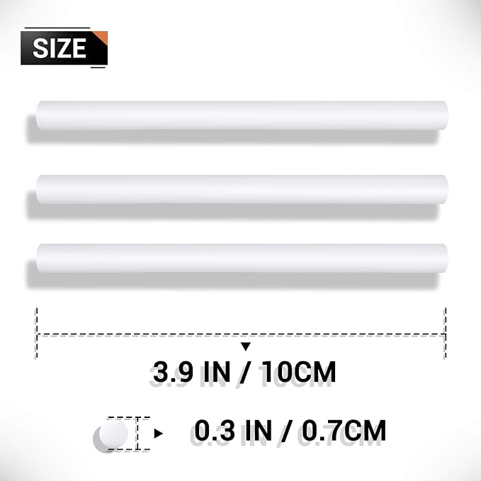 ENPOINT White Hot Glue Sticks Mini, Home General Repair, Holiday Gift Crafts - Image 2