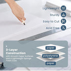 12 Pcs Foam Board 11X14 White Poster Board, Goefun 1/8 Inch Lightweight Acid - Image 4