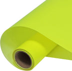 FUNKAKA Fluorescent Yellow HTV Heat Transfer Vinyl Rolls by FUNKAKA
