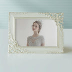 DIKAR Silver 4x6 Picture Frame, Hollow-Carved Design Retro Metal Frame - Image 5
