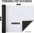 TORC Black Permanent Vinyl 12" x 14 FT Matte Black Adhesive Vinyl Roll - Image 2