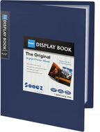 Sooez 30-Pocket Binder with Plastic Sleeves 9x12, Heavy Duty Art Portfolio by Sooez