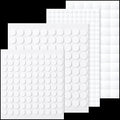 Joez Wonderful 4 Sheets Foam Adhesive Squares＆Circles, Precut Squares Strips by Joez+Wonderful